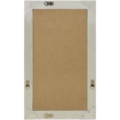 ASUPERMALL Miroir Mural Style Baroque 50x80 Cm Argente -Miroir Soldes Boutique 26965788 3