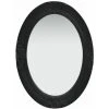 ASUPERMALL Miroir Mural Style Baroque 50x70 Cm Noir