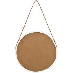 ASUPERMALL Miroir Mural Avec Sangle 40 Cm Blanc 11 ASUPERMALL Miroir Mural Avec Sangle 40 Cm Blanc -Miroir Soldes Boutique 26965808 5