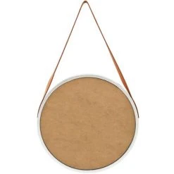 ASUPERMALL Miroir Mural Avec Sangle 50 Cm Argente -Miroir Soldes Boutique 26965814 3