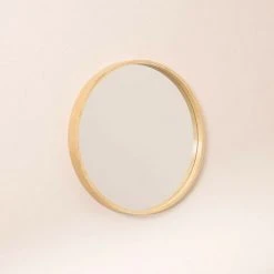 Miroir Mural Rond En Bois Yiro SKLUM MDF - Ø40 Cm