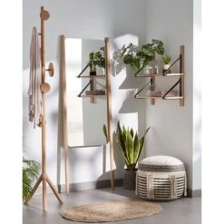 Kave Home - Miroir Natane Bois De Bouleau 54 X 160 Cm - Naturel -Miroir Soldes Boutique 27642395 3