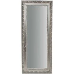 BISCOTTINI Miroir Mural Vertical/horizontal L35xPR4xH82 Cm Finition Argent Antique -Miroir Soldes Boutique 28088315 2