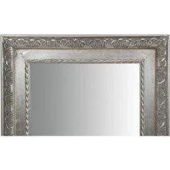 BISCOTTINI Miroir Mural Vertical/horizontal L35xPR4xH82 Cm Finition Argent Antique -Miroir Soldes Boutique 28088315 3
