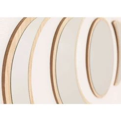 Miroirs Muraux En Bois 5 Pièces Estel SKLUM Bois De Pin Bois Naturel - Bois Naturel Bois Naturel -Miroir Soldes Boutique 28183496 4