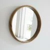 BOIS DESSUS BOIS DESSOUS Miroir Rond En Bois De Mindy 50 - Naturel -Miroir Soldes Boutique 28849502 1