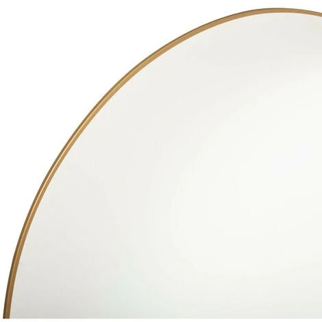 Atmosphera - Grand Miroir Mural En Métal Doré D 76 Cm - Doré 4 Atmosphera - Grand Miroir Mural En Métal Doré D 76 Cm - Doré – Image 2
