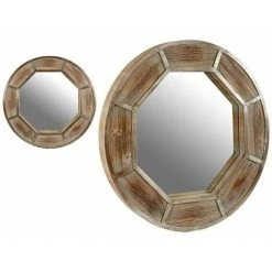 Miroir Gift Decor Bois (8 X 88,5 X 88,5 Cm)