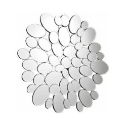 Premier Housewares Miroir Mural Galets 107 X 107 X 2 Cm