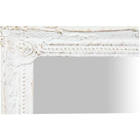 BISCOTTINI Miroir Suspendu Vertical/horizontal L36xPR3xH47 Cm Finition Antique Blanche 5 BISCOTTINI Miroir Suspendu Vertical/horizontal L36xPR3xH47 Cm Finition Antique Blanche – Image 3