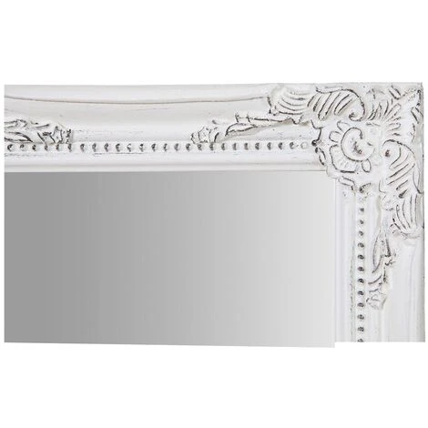 BISCOTTINI Miroir Suspendu Pour Suspension Verticale/horizontale L27xPR3xH32 Cm Blanc Finition Antique Blanc 6 BISCOTTINI Miroir Suspendu Pour Suspension Verticale/horizontale L27xPR3xH32 Cm Blanc Finition Antique Blanc – Image 4