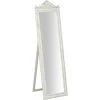 BISCOTTINI Miroir Sur Pied Avec Finition Blanc Antique CON GRECA -Miroir Soldes Boutique 30061359 1