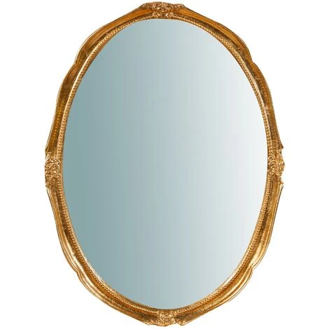 BISCOTTINI Miroir Murale En Bois Affichage Verticale/horizontale Finition Feuille Or Vieilli Aux Dimensions L53 XPR3,5 XH72 4 BISCOTTINI Miroir Murale En Bois Affichage Verticale/horizontale Finition Feuille Or Vieilli Aux Dimensions L53 XPR3,5 XH72 – Image 2