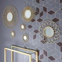 THE HOME DECO FACTORY Miroir Rotin Ovale D58 - Beige 7 THE HOME DECO FACTORY Miroir Rotin Ovale D58 - Beige -Miroir Soldes Boutique 30896508 3