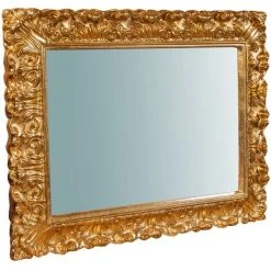 BISCOTTINI Miroir Murale En Bois Affichage Verticale/horizontale Finition Feuille Or Vieilli Aux Dimensions L74 XPR6 XH94 Cm Made In Italy 9 BISCOTTINI Miroir Murale En Bois Affichage Verticale/horizontale Finition Feuille Or Vieilli Aux Dimensions L74 XPR6 XH94 Cm Made In Italy -Miroir Soldes Boutique 30952913 3