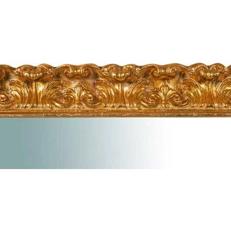 BISCOTTINI Miroir Murale En Bois Affichage Verticale/horizontale Finition Feuille Or Vieilli Aux Dimensions L74 XPR6 XH94 Cm Made In Italy 7 BISCOTTINI Miroir Murale En Bois Affichage Verticale/horizontale Finition Feuille Or Vieilli Aux Dimensions L74 XPR6 XH94 Cm Made In Italy – Image 5