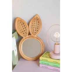 Miroir En Rotin (36,5x22 Cm) Trovi SKLUM Rotin - Marron Naturel -Miroir Soldes Boutique 31046347 2