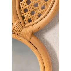 Miroir En Rotin (36,5x22 Cm) Trovi SKLUM Rotin - Marron Naturel -Miroir Soldes Boutique 31046347 5