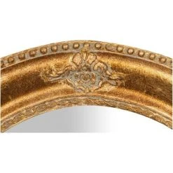 BISCOTTINI Miroir Mural Suspendu Vertical/horizontal L64xPR3xH84 Cm Finition Or Antique -Miroir Soldes Boutique 31128708 4