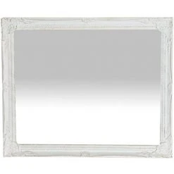 BISCOTTINI Miroir Pour Suspension Verticale,horizontale Finition Antique Blanche -Miroir Soldes Boutique 31128808 2