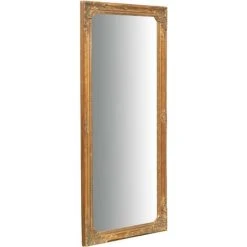 BISCOTTINI Miroir Mural Et Miroir Suspendu Vertical/horizontal L35xPR4xH82 Cm Finition Or Antique