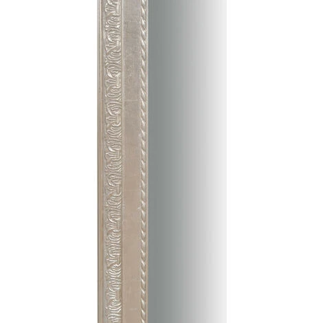 BISCOTTINI Miroir Vertical/horizontal Mural Et Suspendu L50xPR4xH140 Cm Finition Argent Antique 6 BISCOTTINI Miroir Vertical/horizontal Mural Et Suspendu L50xPR4xH140 Cm Finition Argent Antique – Image 4