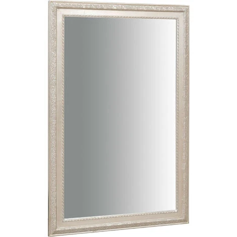 BISCOTTINI Miroir Mural Et Suspendu Vertical/horizontal L60xPR4xH90 Cm Finition Argent Antique 3 BISCOTTINI Miroir Mural Et Suspendu Vertical/horizontal L60xPR4xH90 Cm Finition Argent Antique