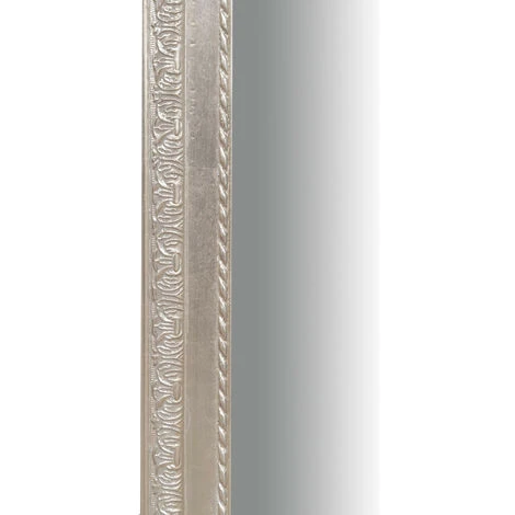 BISCOTTINI Miroir Mural Et Suspendu Vertical/horizontal L60xPR4xH90 Cm Finition Argent Antique 6 BISCOTTINI Miroir Mural Et Suspendu Vertical/horizontal L60xPR4xH90 Cm Finition Argent Antique – Image 4