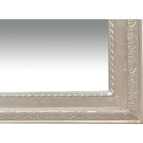 BISCOTTINI Miroir Mural Et Suspendu Vertical/horizontal L60xPR4xH90 Cm Finition Argent Antique 7 BISCOTTINI Miroir Mural Et Suspendu Vertical/horizontal L60xPR4xH90 Cm Finition Argent Antique – Image 5