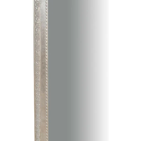 BISCOTTINI Miroir Mural Et Miroir Suspendu Vertical/horizontal L90xPR4xH120 Cm Finition Argentée Antique 6 BISCOTTINI Miroir Mural Et Miroir Suspendu Vertical/horizontal L90xPR4xH120 Cm Finition Argentée Antique – Image 4