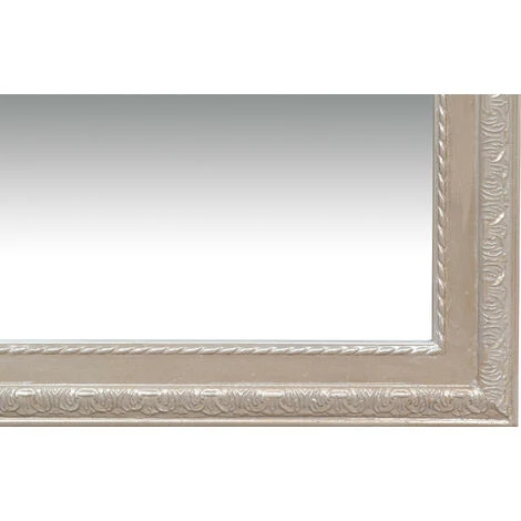 BISCOTTINI Miroir Mural Et Miroir Suspendu Vertical/horizontal L90xPR4xH120 Cm Finition Argentée Antique 7 BISCOTTINI Miroir Mural Et Miroir Suspendu Vertical/horizontal L90xPR4xH120 Cm Finition Argentée Antique – Image 5