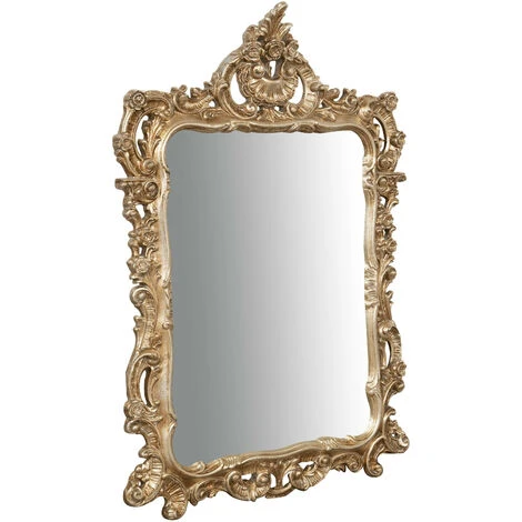 BISCOTTINI MIROIR MURAL EN BOIS AVEC FINITION ARGENTÉE ANTIQUE MADE IN ITALY 3 BISCOTTINI MIROIR MURAL EN BOIS AVEC FINITION ARGENTÉE ANTIQUE MADE IN ITALY