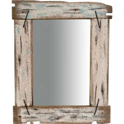 BISCOTTINI Miroir Mural En Bois Massif L48xPR3xH59 Cm -Miroir Soldes Boutique 32026697 2