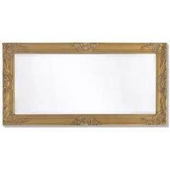 DéCOSHOP26 Miroir Mural Style Baroque 100 X 50 Cm Doré - Or -Miroir Soldes Boutique 32510434 5