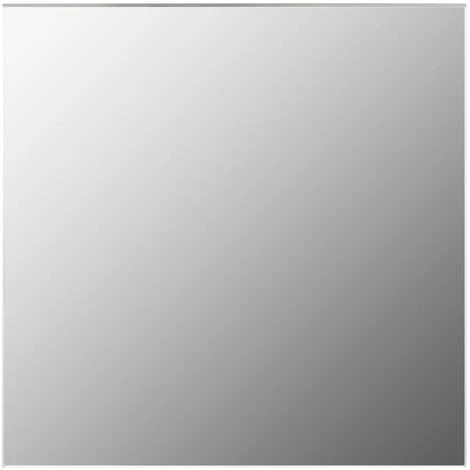 DéCOSHOP26 Miroir Mural Carré 60 X 60 Cm Verre - Noir 3 DéCOSHOP26 Miroir Mural Carré 60 X 60 Cm Verre - Noir