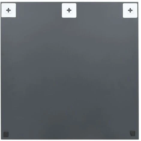 DéCOSHOP26 Miroir Mural Carré 60 X 60 Cm Verre - Noir 6 DéCOSHOP26 Miroir Mural Carré 60 X 60 Cm Verre - Noir – Image 4