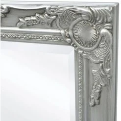 DéCOSHOP26 Miroir Mural Style Baroque 100 X 50 Cm Argenté - Argentéer 11 DéCOSHOP26 Miroir Mural Style Baroque 100 X 50 Cm Argenté - Argentéer -Miroir Soldes Boutique 32510469 5