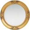 DéCOSHOP26 Miroir Mural Rondstyle Baroque 50 Cm Doré - Or -Miroir Soldes Boutique 32510487 1