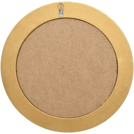 DéCOSHOP26 Miroir Mural Rondstyle Baroque 50 Cm Doré - Or 6 DéCOSHOP26 Miroir Mural Rondstyle Baroque 50 Cm Doré - Or – Image 4