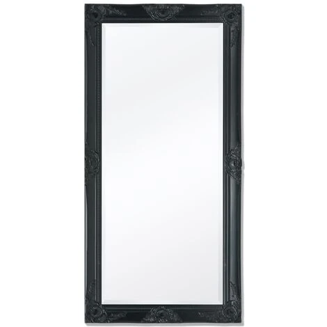 DéCOSHOP26 Miroir Mural Style Baroque 120 X 60 Cm Noir - Noir 3 DéCOSHOP26 Miroir Mural Style Baroque 120 X 60 Cm Noir - Noir