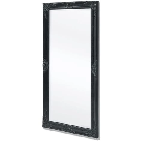 DéCOSHOP26 Miroir Mural Style Baroque 120 X 60 Cm Noir - Noir 6 DéCOSHOP26 Miroir Mural Style Baroque 120 X 60 Cm Noir - Noir – Image 4