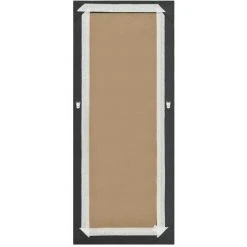 DéCOSHOP26 Miroir Mural Rectangulaire Style Baroque 50x120 Cm Noir - Noir -Miroir Soldes Boutique 32510503 5