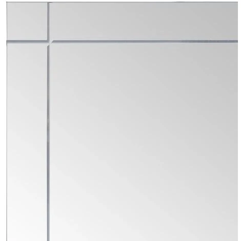 DéCOSHOP26 Miroir Mural 60x50 Cm Verre - Noir 6 DéCOSHOP26 Miroir Mural 60x50 Cm Verre - Noir – Image 4