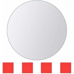 DéCOSHOP26 Set De 16 Carreaux De Miroir Multi-forme Verre Avec Bandes Adhésives - Or -Miroir Soldes Boutique 32510516 5