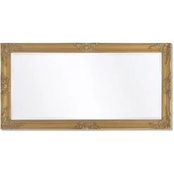 DéCOSHOP26 Miroir Mural Style Baroque 120 X 60 Cm Doré - Or -Miroir Soldes Boutique 32510528 5