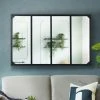 IDMARKET Miroir Verrière 4 Bandes Design Industriel 110X70 Cm 2 IDMARKET Miroir Verrière 4 Bandes Design Industriel 110X70 Cm -Miroir Soldes Boutique 32584776 1