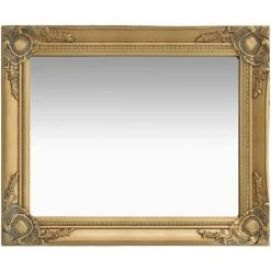 DéCOSHOP26 Miroir Mural Rectangulaire Style Baroque 50x60 Cm Doré - Or 8 DéCOSHOP26 Miroir Mural Rectangulaire Style Baroque 50x60 Cm Doré - Or -Miroir Soldes Boutique 32643879 2