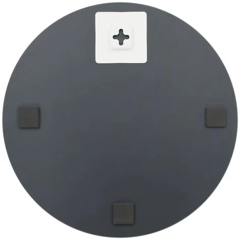 DéCOSHOP26 Miroir Rond Sans Cadre 30 Cm Verre - Noir 4 DéCOSHOP26 Miroir Rond Sans Cadre 30 Cm Verre - Noir – Image 2