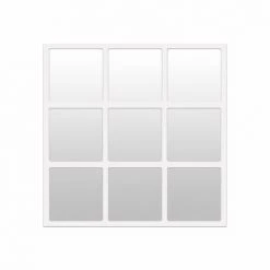 DECOWOOD Miroir Lisboa I Blanc