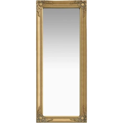 DéCOSHOP26 Miroir Mural Rectangulaire Style Baroque 50x120 Cm Doré - Or 3 DéCOSHOP26 Miroir Mural Rectangulaire Style Baroque 50x120 Cm Doré - Or